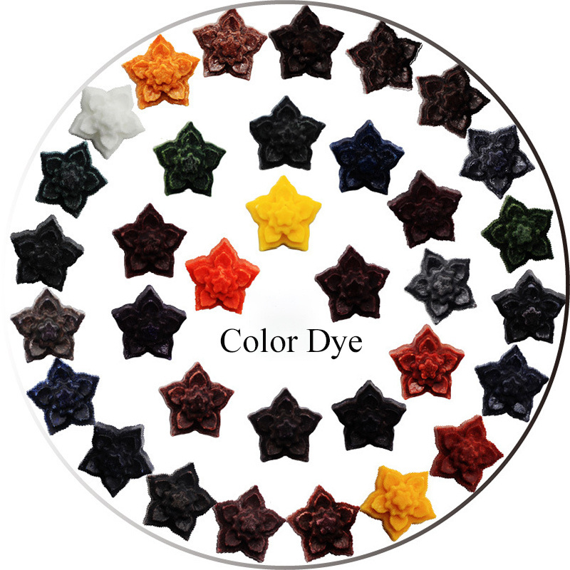 PUSISON Candle Dye Roizefar 21 Colors Pearl Powder Candle Ceramic Pigments Soy Wax Flake Pigment Powder For Candle And Cosmetics