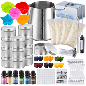 Wholesale PUSISON Scented Candle Making Kits for Adult Luxury Complete Bees Candle Making Kit