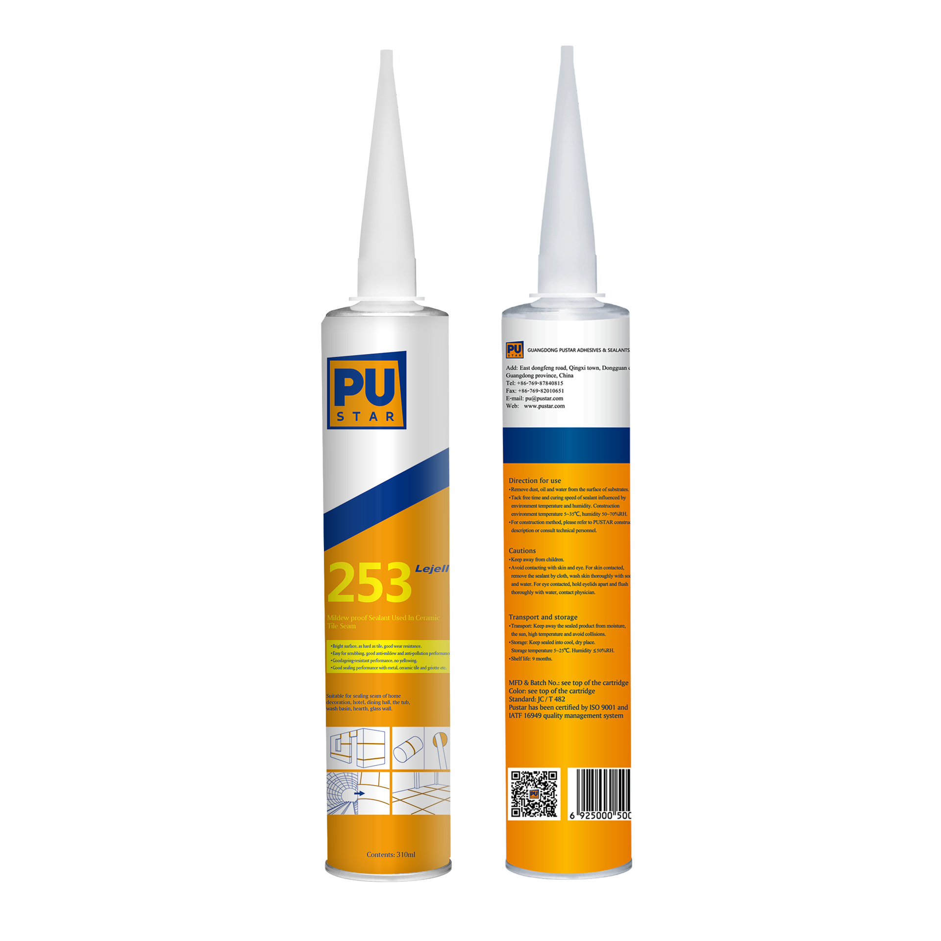 Multi-purpose Seal Waterproof MS Polymer Marine Adhesive Sealant