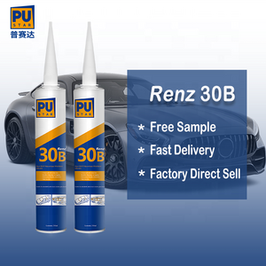 Automotive Auto Car Glass Adhesive windshield  manufacturer seam sealer Silicone  Pu  600ml