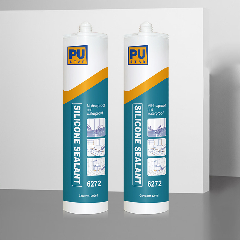 Neutral Food Grade Water Resistant Bathroom Sanitary Clear Silicone Sealant Other Adhesives Construction PU Sealant