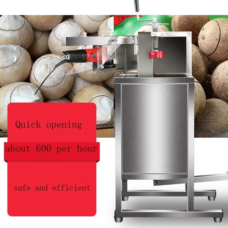 Industrial automatic coconut cutting machine machine cut coconut Commercial coconut cutting machine