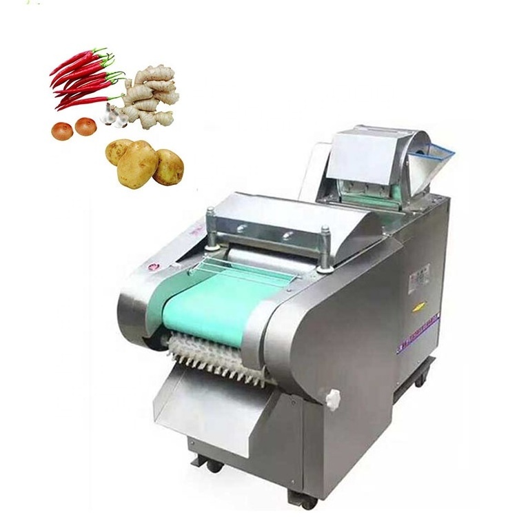 Industrial Automatic Vegetable Dice Slice Cutting Machine Multifunctional Vegetable Cutter