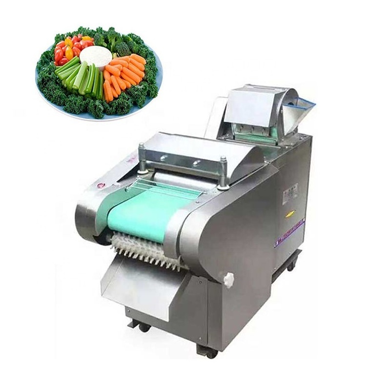 Industrial Automatic Vegetable Dice Slice Cutting Machine Multifunctional Vegetable Cutter