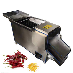 High Efficiency Cayenne Pepper Seed Remove Machine Pepper Chili Seeds Remover