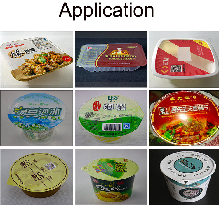 Plastic 20 Bubble Tea Water Boba Paper Cup Filling Sealing Machine/Juice Dipping Sauce Cup Filling Sealing Machine