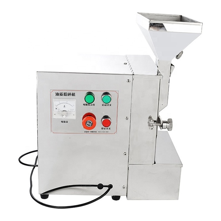 Easy Operate Professional Almond Making Machine Oily Material Crusher Peanut Walnut Crop Grinding Machine