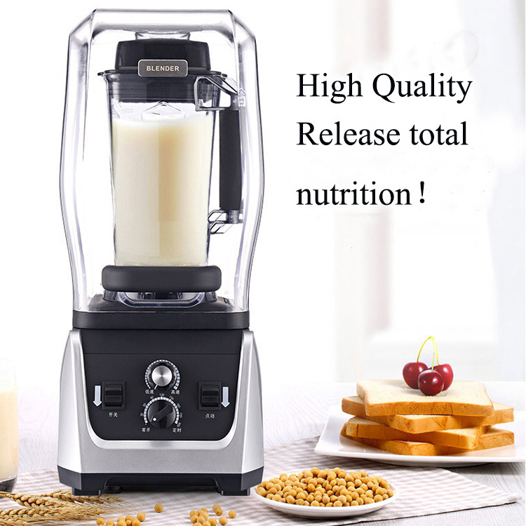 2300W Heavy Duty Commercial Food Grade Timer Blender Mixer Juicer Fruit Ice Smoothies Food Processor