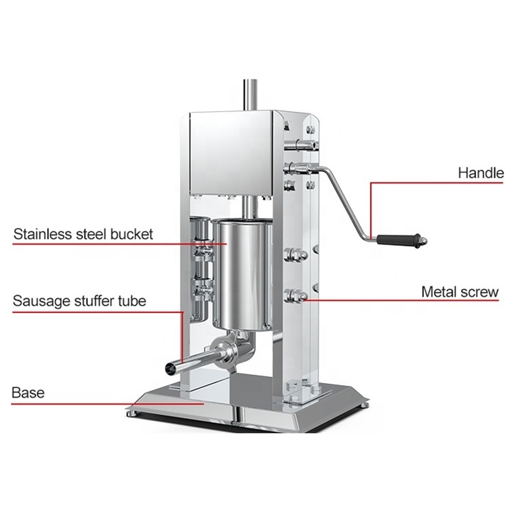 Multifunctional Manul Sausage Manual Stuffer Commercial Meat Grinder Industrial Sausage Stuffer