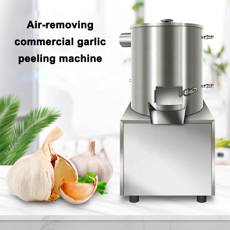 High Efficiency Electric Air Pressure Fully Automatic Garlic Peeling Machine Commercial Garlic Peeler