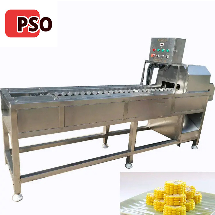 Agricultural Machinery Sweet Carrot Kernel Cutter Sweet Corn And Carrot Segment Cutter Corn Tail Cutting Machine