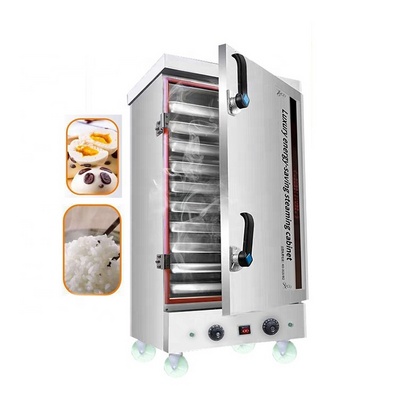 Multi Function Gas And Electric Rice Steamer Commercial Dumpling Food Stainless Steel Steamer