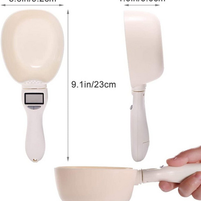 Measuring Scoop 800g/1g Precise Digital Kitchen Scale Spoon food scoop with LCD Display for Baking PT-403