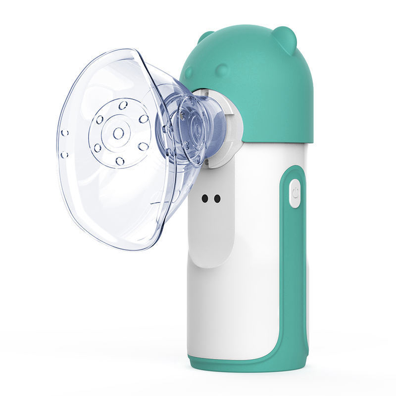 New model Handheld Inhaler Travel Silent Nebulizador Machine Kit Kids Adults Asthma Medical Portable Ultrasonic Mesh Nebulizer