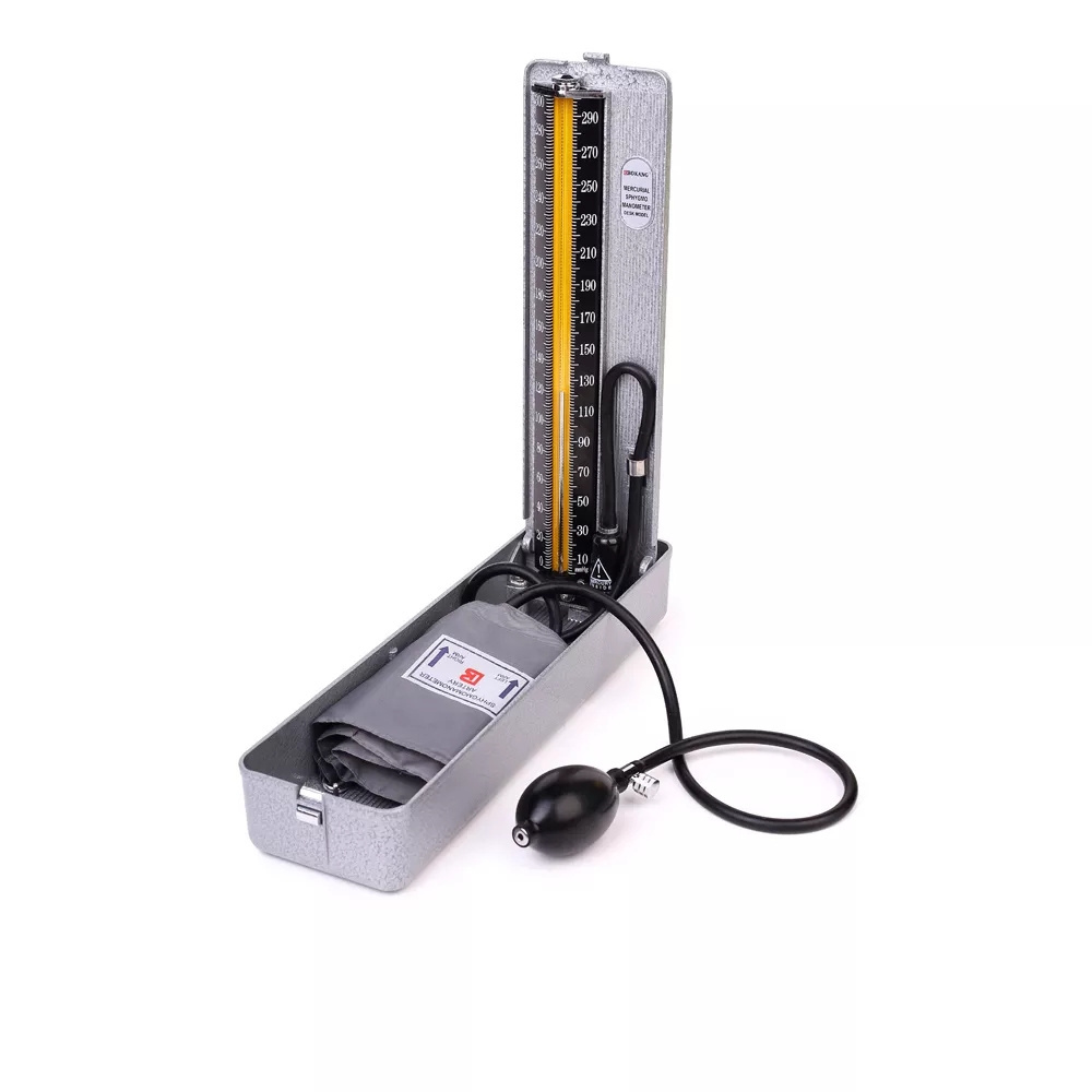 Desktop Mercury Sphygmomanometer Manual Blood Pressure Monitor