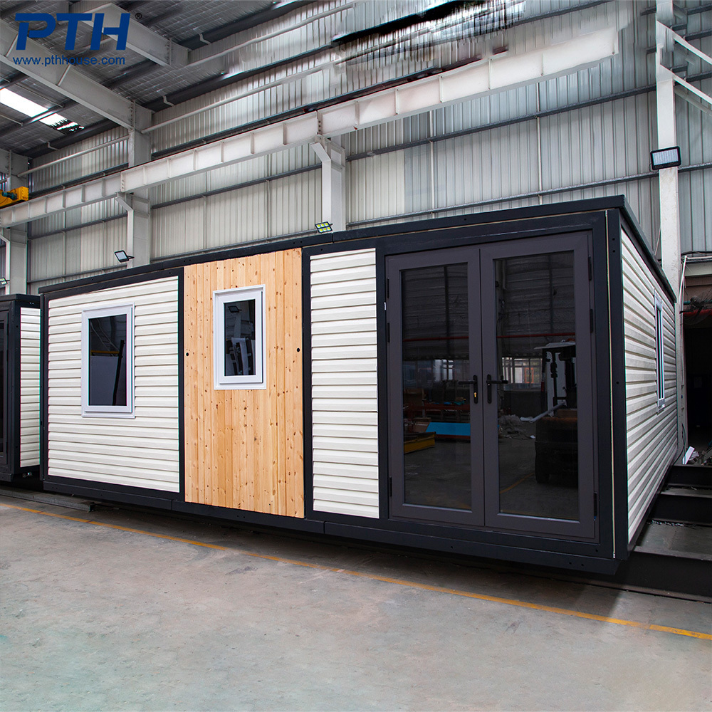 39.8sqm Hurricane Resistant Fireproof Modular Expandable Prefab Container Home Smart House