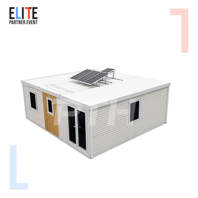 Luxury villa house factory portable living container home expandable container home smart houses