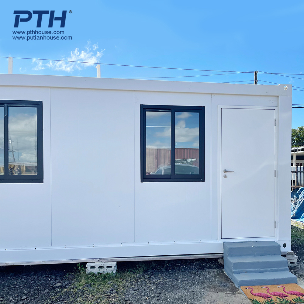 Luxury Flat Pack prefabricated Tiny House Modular house 20ft Living Container Home