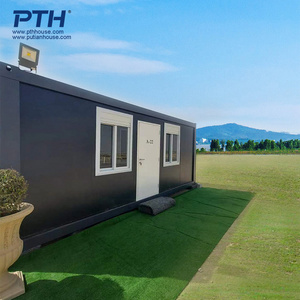 Flat pack luxury modular tiny house accommodation prefabricated living container house prefab container home