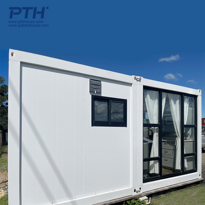 Luxury Flat Pack prefabricated Tiny House Modular house 20ft Living Container Home