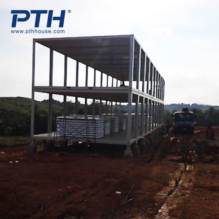 Prefab steel structure container houses expandable modular homes for living