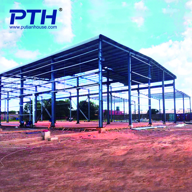 steel structure ready made house steel roof truss design  and space frame