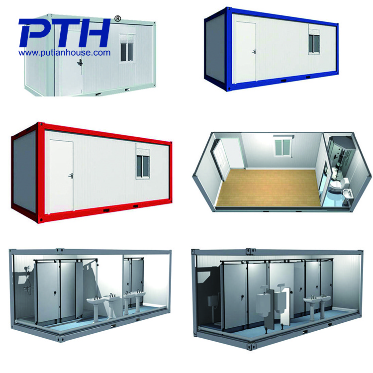 prefab bathroom container unit