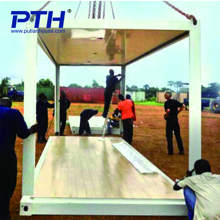 20ft cheap  luxury prefabricated portable expandable container tiny house for sale