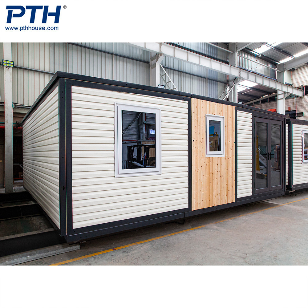 26 m2 Fast build Prefabricated expandable modular house container home hurricane-proof prefab smart houses