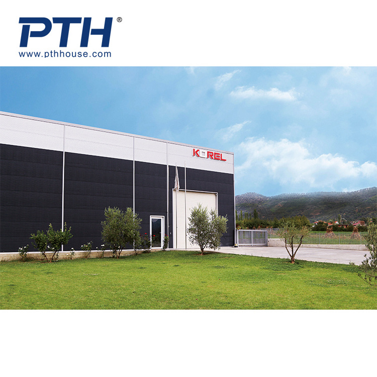 PTH prefabricated heavy metal welding steel frame structure