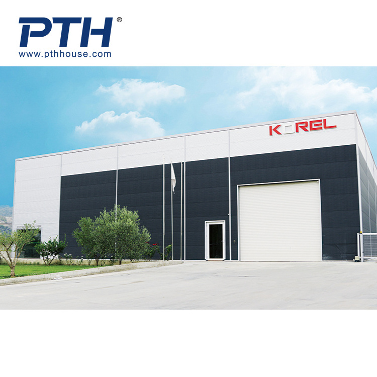 PTH prefabricated heavy metal welding steel frame structure