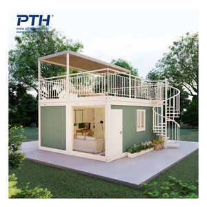 3 modules customized modular living Container house home office garden house prefab house