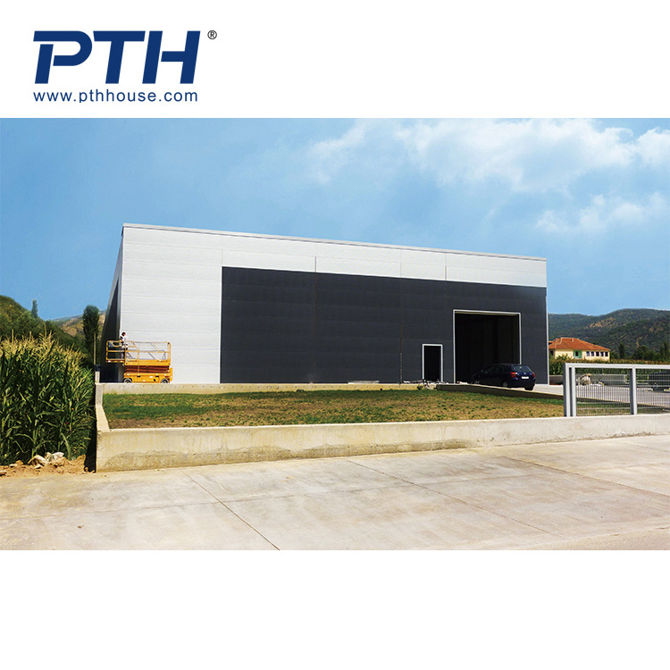 PTH prefabricated heavy metal welding steel frame structure