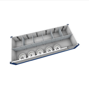 PTHhouse prefabricated container toilet container frame