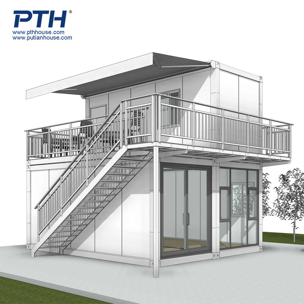 Modular home prefabricated house fully customized tiny house living prefab container home