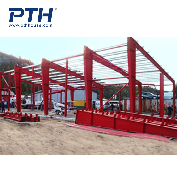 Modern Prefab Steel Structure Building Prefabricated Warehouse/Workshop/Aircraft Hangar/Office Construction Material