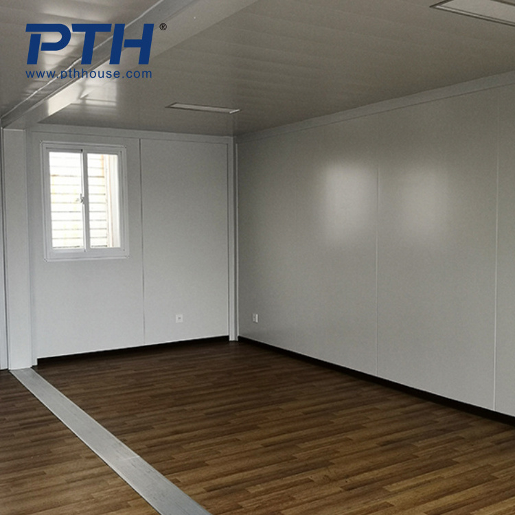 PTH 2-floor modular container house office and portable glass meeting room