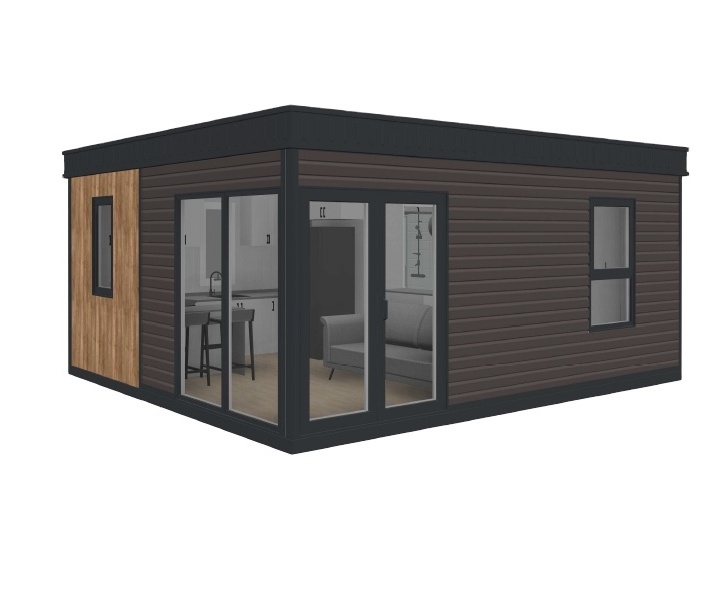 26m2 fast installation foldable villa luxury prefabricated expandable smart house prefab container home