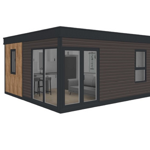 26m2 fast installation foldable villa luxury prefabricated expandable smart house prefab container home