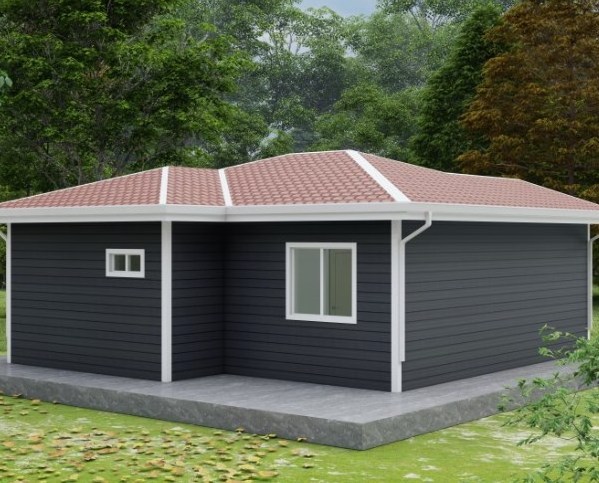 PrefabX eco villa prefab house 2 bedrooms customized smart house