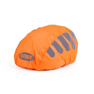 High Visibility Universal Size Bike/Bicycle Waterproof Helmet Cover with Reflective Stripes