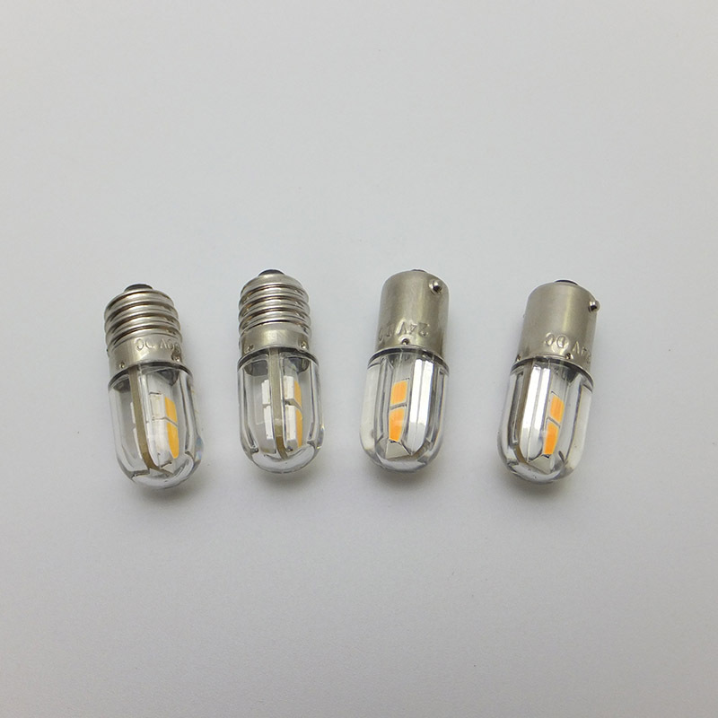 6V 12V 24V 48V 60V 110V 220V 1W E10 BA9S Small LED Indicator bulb Light Lamp