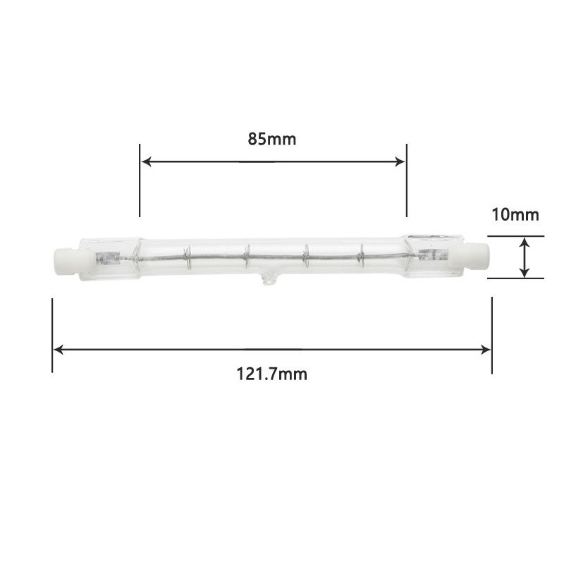 1000W W-filament Bulb 230V R7S Lamp Light