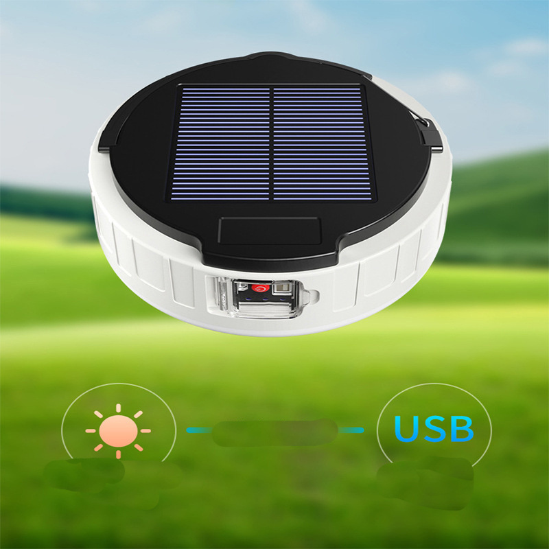 Portable Solar Charging Bulb Lamp Household Emergency Lamp Mobile Night Market LED Solar Light