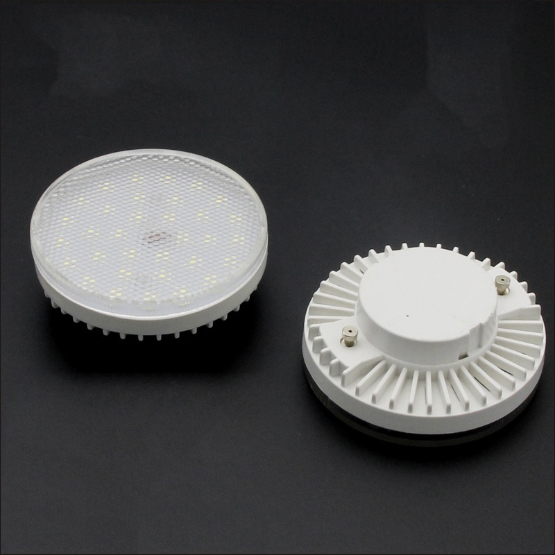 LED gx53 surface mounted protection wide voltage plastic coated aluminum GX53 5w 10w grating clothing cabinet light bulb