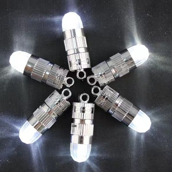 Electroplated LED balloon bulb light LED threaded inner balloon lantern light source