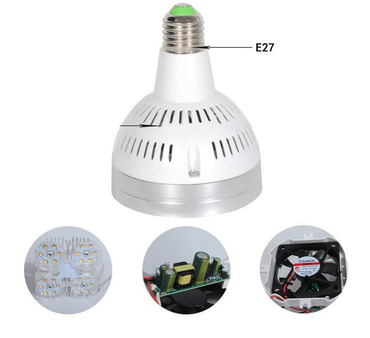 Jewellery Shop Exhibition Hall Lighting PAR30 E27 45W LED Spotlight Bulb Track Light Source