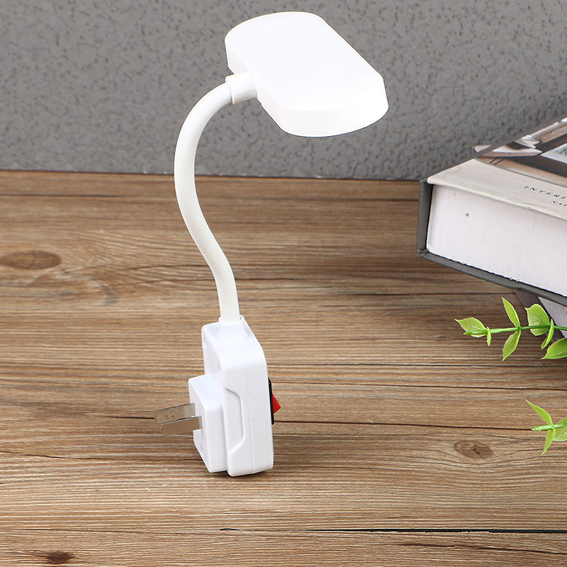 AC Plug with Switch Lamp Holder Direct Metal Hose Household Energy-Saving LED WALL Light