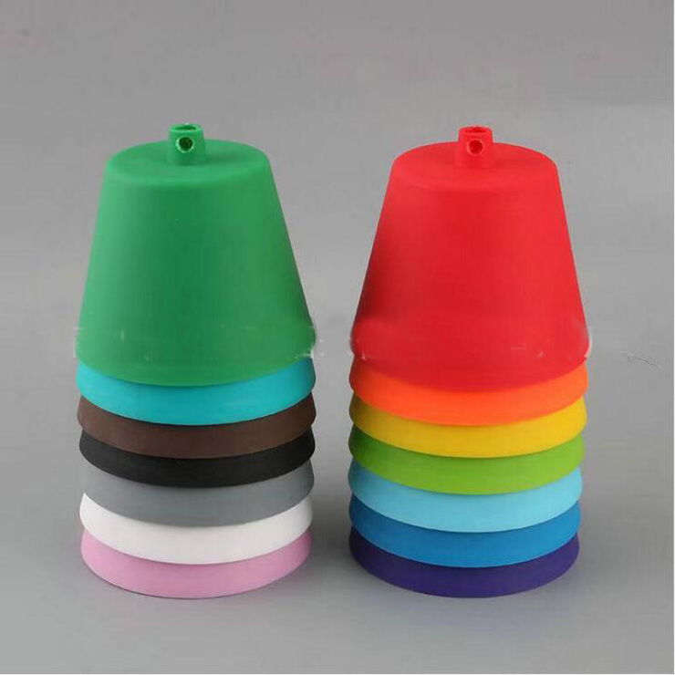 9x9CM Plastic Lamp-chimney Restaurant Hotel Chandelier Accessories Colorful Lamp Shade