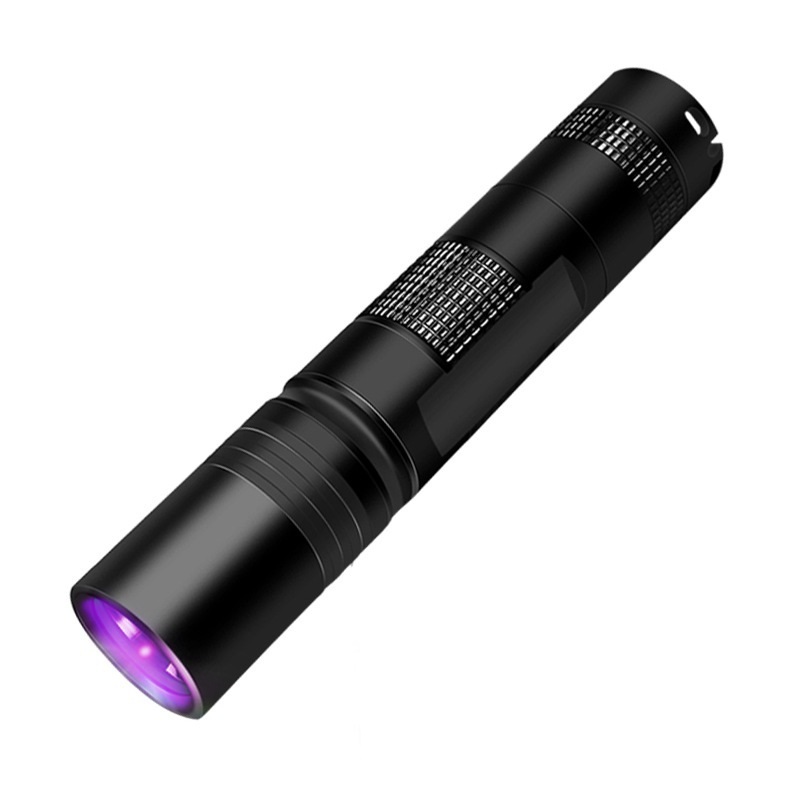 3W 365nm purple flashlight fluorescent agent detection illumination UV LED lamp